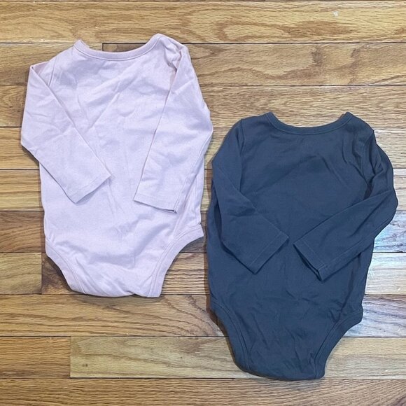 Girls 9 Month Long Sleeve Onesie 10-Piece Lot - Picture 9 of 11